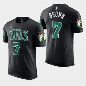 Jordan Brand Jaylen Brown Statement Boston Celtics T-Shirt Black
