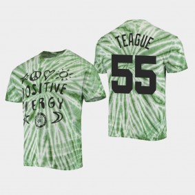 Jeff Teague Positive Message Tie-Dye Junk Food Boston Celtics T-Shirt Green
