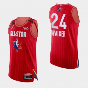 Boston Celtics Kemba Walker 2020 NBA All-Star Game Kobe Forever Authentic Red Jersey