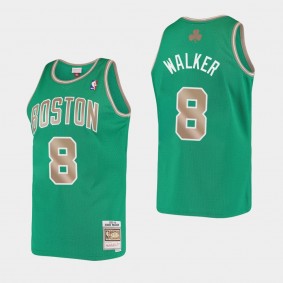 Kemba Walker Hardwood Classics Boston Celtics Jersey Kelly Green