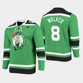 Kemba Walker Pointman Hockey Fashion Boston Celtics Jersey Kelly Green