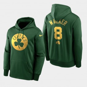 Boston Celtics Kemba Walker St. Patrick's Day Hoodie Golden Edition Green