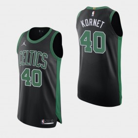 Boston Celtics Luke Kornet 2021 Statement Authentic Jersey Black
