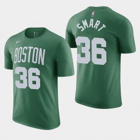 Marcus Smart 2021 Icon Edition Boston Celtics T-Shirt Green