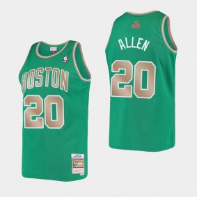 Ray Allen Hardwood Classics Boston Celtics Jersey Kelly Green