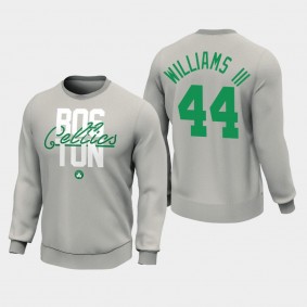 Robert Williams III Classics Entwine Graphic Crew Boston Celtics Sweatshirt Sport Grey