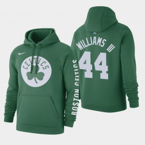 Men's Boston Celtics Robert Williams III Courtside Club Fleece Green Hoodie