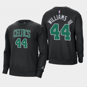 Jordan Brand Robert Williams III Statement Fleece Crew Boston Celtics Sweatshirt Black