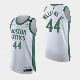 Robert Williams III Tommy K. C. Patch City Boston Celtics Jersey White