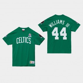 Boston Celtics #44 Robert Williams III Champ City SS MITCHELL & NESS T-shirt Green