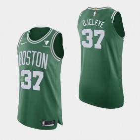 Boston Celtics Semi Ojeleye 2020-21 Icon Authentic Vistaprint Patch Jersey Green