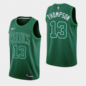 Boston Celtics Tristan Thompson 2020-21 Earned Jersey Green