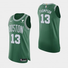 Boston Celtics Tristan Thompson 2020-21 Icon Authentic Vistaprint Patch Jersey Green