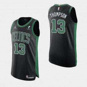 Boston Celtics Tristan Thompson 2020-21 Statement Authentic Vistaprint Patch Jersey Black