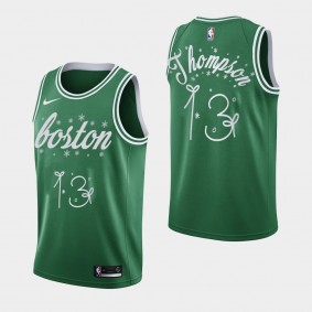 Tristan Thompson 2020 Christmas Night Special Edition Boston Celtics Jersey Green