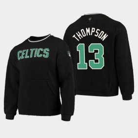 Tristan Thompson Moto Sherpa Boston Celtics Sweatshirt Black