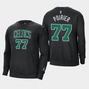 Jordan Brand Vincent Poirier Statement Fleece Crew Boston Celtics Sweatshirt Black