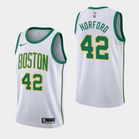 Men 2018-19 Boston Celtics Al Horford City White Jersey