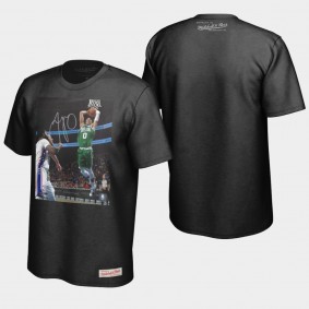 Boston Celtics Jayson Tatum Dunk Highlights Signed Black T-Shirt