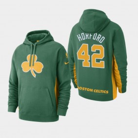 Men Boston Celtics Al Horford Earned Edition Green Hoodie