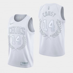 Boston Celtics Bob Cousy MVP Jersey Glory Awards Limited White