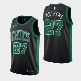 Garrison Mathews Boston Celtics Statement Edition Jersey Black