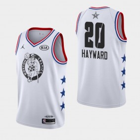 Men Boston Celtics Gordon Hayward 2019 All-Star White Jersey