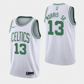 Men Boston Celtics Marcus Morris Sr. Association White Jersey