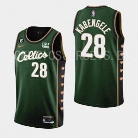 Boston Celtics 2022-23 City Edition Mfiondu Kabengele #28 Green Jersey