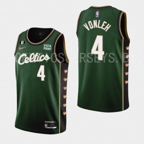 Boston Celtics 2022-23 City Edition Noah Vonleh #4 Green Jersey