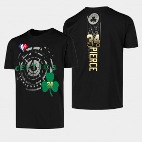Boston Celtics Paul Pierce NBA　75th anniversary 2021 T-Shirt Black