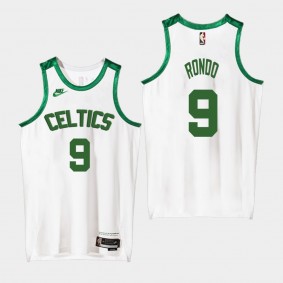 Boston Celtics Rajon Rondo Classic Edition Origins 75th anniversary Jersey White