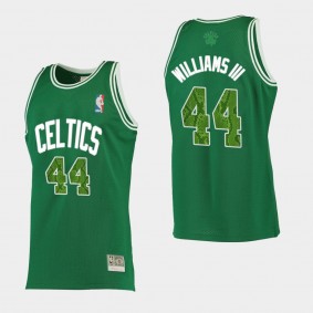 Boston Celtics Robert Williams III Snakeskin Hardwood Classics Jersey Green