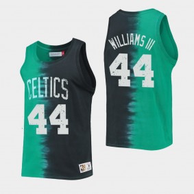 Boston Celtics HWC Limited #44 Robert Williams III Kelly Green Black Tie-Dye Name Number Tank Top