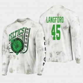 Boston Celtics Romeo Langford Junk Food Throwback Tie-Dye T-Shirt Green