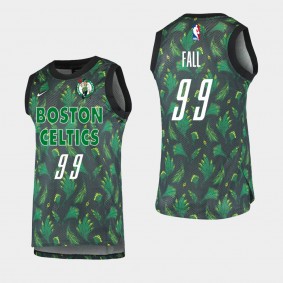 Boston Celtics Tacko Fall Throwback Fashion jersey Black Green