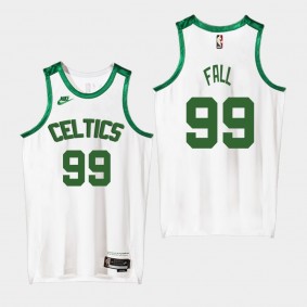 Boston Celtics Tacko Fall Classic Edition Origins 75th anniversary Jersey White