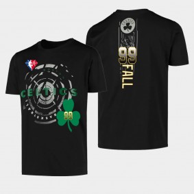 Boston Celtics Tacko Fall NBA　75th anniversary 2021 T-Shirt Black