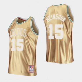 Boston Celtics NBA 75TH HWC Limited Tom Heinsohn Jersey Gold