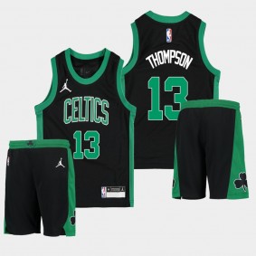 Youth Boston Celtics Tristan Thompson Statement Edition Jersey & Shorts Suits Black