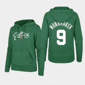 Boston Celtics Brad Wanamaker Headline Pullover Green Women's Hoodie