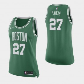 Women's Boston Celtics Daniel Theis Icon Green Jersey
