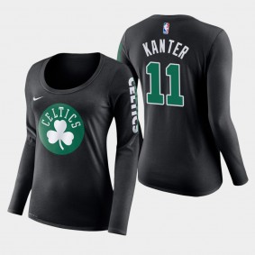 Boston Celtics Enes Kanter Primary Logo Long Sleeve T-Shirt