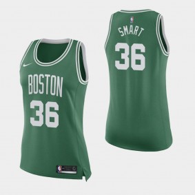 Women's Boston Celtics Marcus Smart Icon Green Jersey