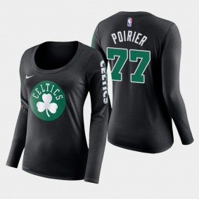 Boston Celtics Vincent Poirier Primary Logo Long Sleeve T-Shirt