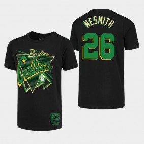 Boston Celtics Aaron Nesmith Hardwood Classics Black Youth T-Shirt