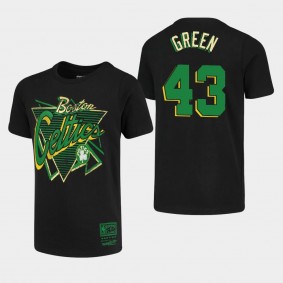 Boston Celtics Javonte Green Hardwood Classics Black Youth T-Shirt