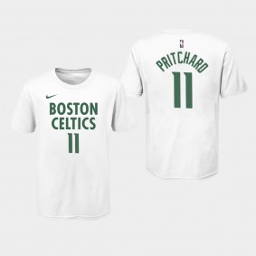Boston Celtics Payton Pritchard City White Youth T-Shirt