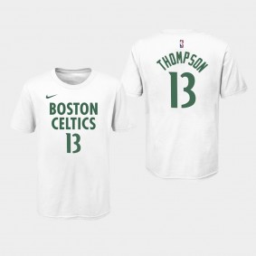 Boston Celtics Tristan Thompson City White Youth T-Shirt