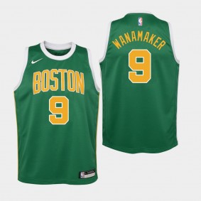 Youth Boston Celtics Brad Wanamaker Earned Green Jersey